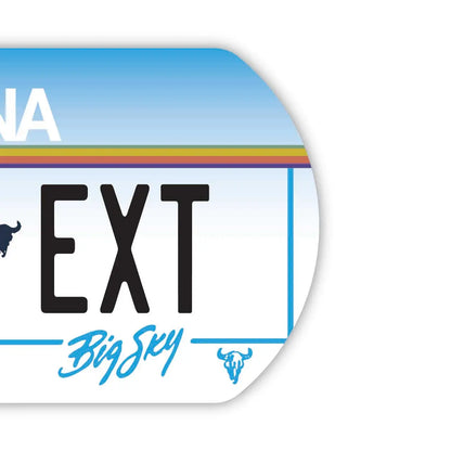 【ドッグタグ】モンタナ/オリジナルアメリカナンバープレート型 キーホルダー PL8HERO