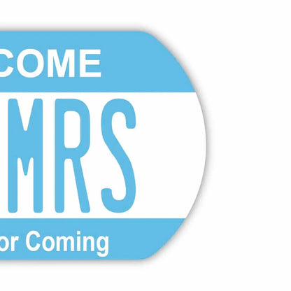 【ドッグタグ】カラー・ブルー/オリジナルアメリカナンバープレート型 キーホルダー PL8HERO