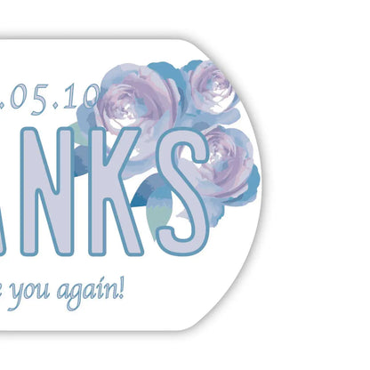 【ドッグタグ】母の日・ローズ/オリジナルアメリカナンバープレート型 キーホルダー PL8HERO