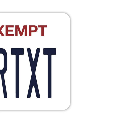 【ミラータグ】カリフォルニア(公用車)/オリジナルアメリカナンバープレート型エアフレッシュナー PL8HERO