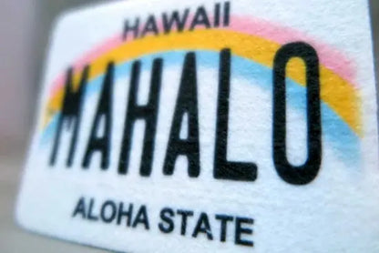 【ミラータグ】デラウェア/オリジナルアメリカナンバープレート型エアフレッシュナー PL8HERO