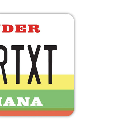 【ミラータグ】インディアナ/オリジナルアメリカナンバープレート型エアフレッシュナー PL8HERO