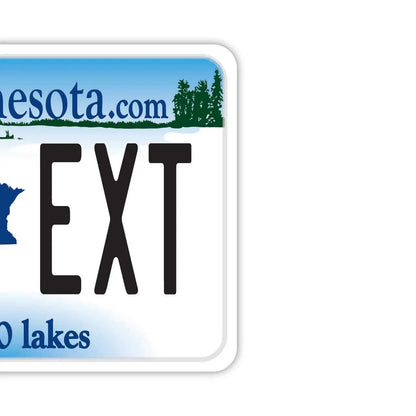 【ミラータグ】ミネソタ/オリジナルアメリカナンバープレート型エアフレッシュナー PL8HERO