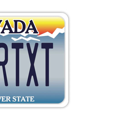 【ミラータグ】ネバダ/オリジナルアメリカナンバープレート型エアフレッシュナー PL8HERO