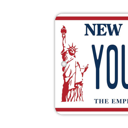 【ミラータグ】ニューヨーク/オリジナルアメリカナンバープレート型エアフレッシュナー PL8HERO