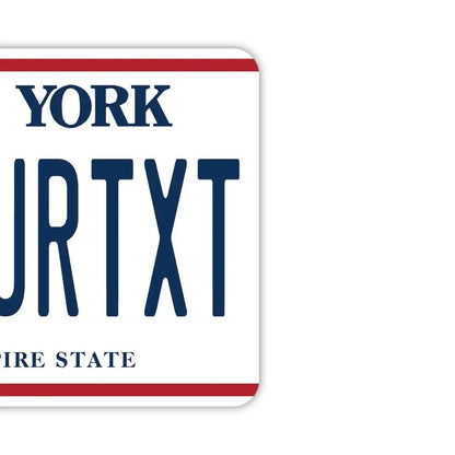 【ミラータグ】ニューヨーク/オリジナルアメリカナンバープレート型エアフレッシュナー PL8HERO