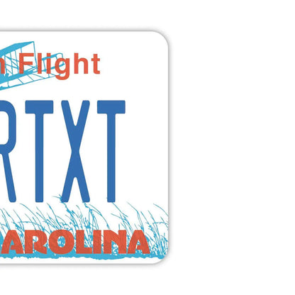 【ミラータグ】ノースカロライナ/オリジナルアメリカナンバープレート型エアフレッシュナー PL8HERO