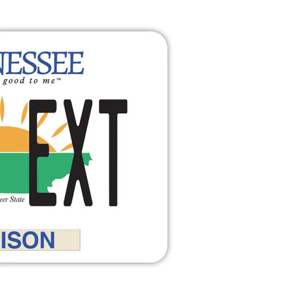 【ミラータグ】テネシー/オリジナルアメリカナンバープレート型エアフレッシュナー PL8HERO