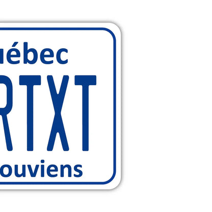 【ミラータグ】ケベック/オリジナルアメリカナンバープレート型エアフレッシュナー PL8HERO
