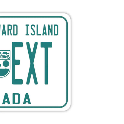 【ミラータグ】プリンスエドワードアイランド/オリジナルアメリカナンバープレート型エアフレッシュナー PL8HERO