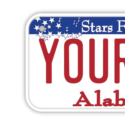 【小・自転車用】アラバマ/オリジナルアメリカナンバープレート PL8HERO