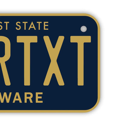 【小・自転車用】デラウェア/オリジナルアメリカナンバープレート PL8HERO