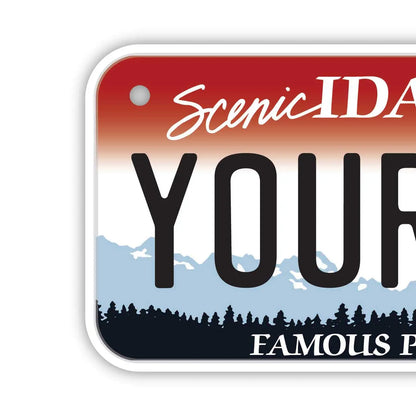 【小・自転車用】アイダホ/オリジナルアメリカナンバープレート PL8HERO