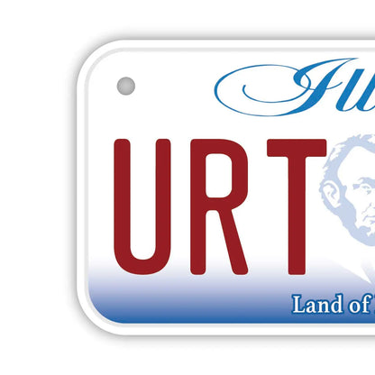 【小・自転車用】イリノイ/オリジナルアメリカナンバープレート PL8HERO