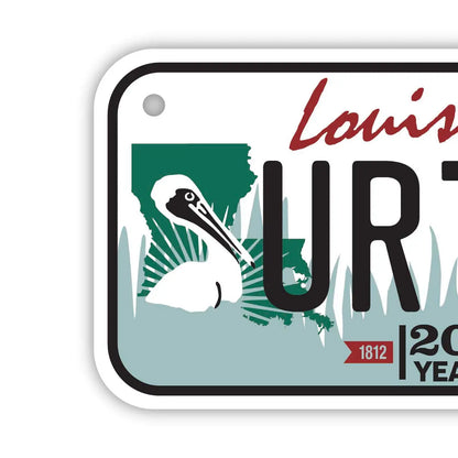 【小・自転車用】ルイジアナ/オリジナルアメリカナンバープレート PL8HERO