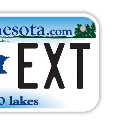 【小・自転車用】ミネソタ/オリジナルアメリカナンバープレート PL8HERO