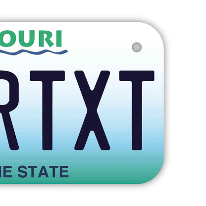 【小・自転車用】ミズーリ/オリジナルアメリカナンバープレート PL8HERO