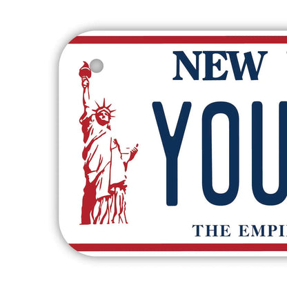 【小・自転車用】ニューヨーク/オリジナルアメリカナンバープレート PL8HERO