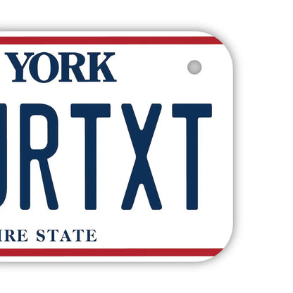 【小・自転車用】ニューヨーク/オリジナルアメリカナンバープレート PL8HERO