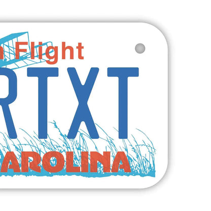 【小・自転車用】ノースカロライナ/オリジナルアメリカナンバープレート PL8HERO