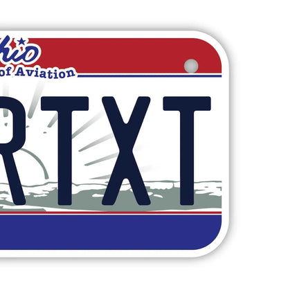 【小・自転車用】オハイオ/オリジナルアメリカナンバープレート PL8HERO