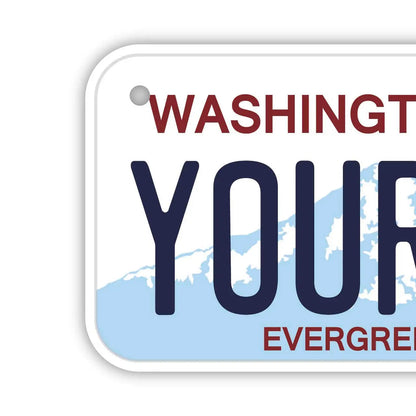 【小・自転車用】ワシントン/オリジナルアメリカナンバープレート PL8HERO