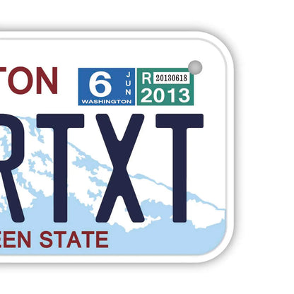 【小・自転車用】ワシントン/オリジナルアメリカナンバープレート PL8HERO