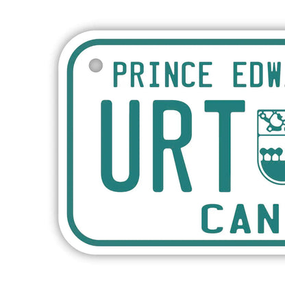 【小・自転車用】プリンスエドワードアイランド/オリジナルカナダナンバープレート PL8HERO