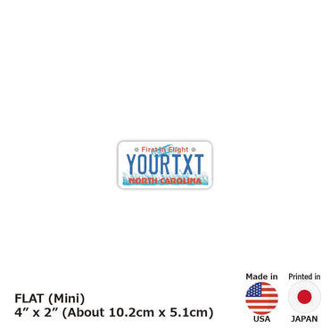 [Mini] North Carolina / Original American License Plate