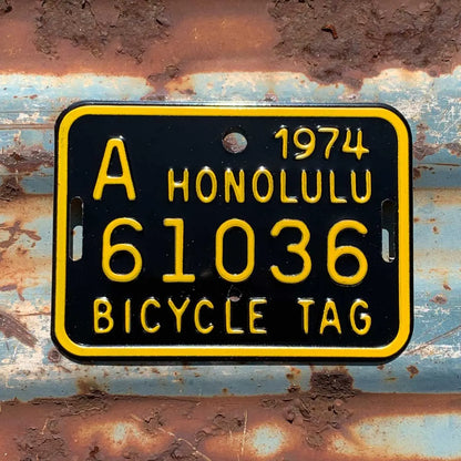 ビンテージ・ハワイ自転車タグ PL8HERO