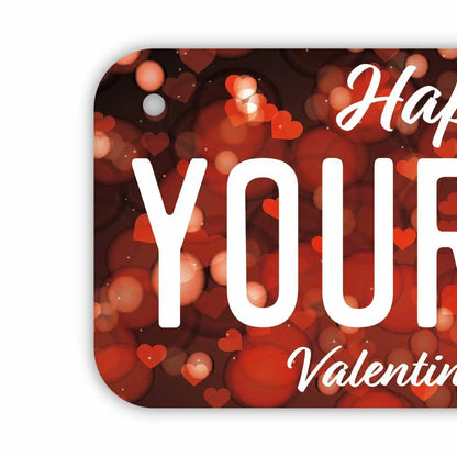 【小・自転車用】ハート（バレンタイン）/オリジナルアメリカナンバープレート PL8HERO