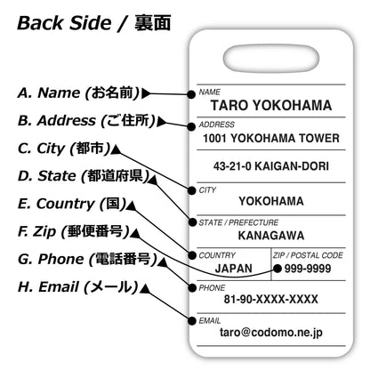 【ラゲッジタグ】マタニティーマーク・おなかに赤ちゃんがいます/オリジナルアメリカナンバープレート型・おしゃれ ・紛失防止タグ PL8HERO