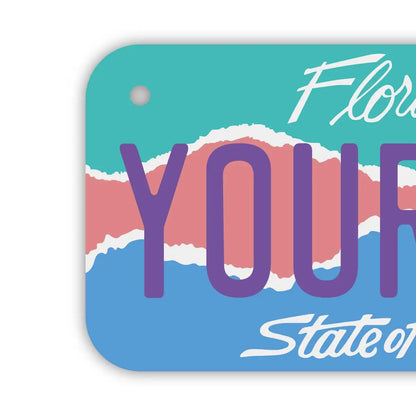 【小・自転車用】フロリダ・アート/オリジナルアメリカナンバープレート PL8HERO