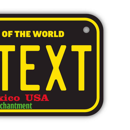 【小・自転車用】ニューメキシコ・チリペッパー/オリジナルアメリカナンバープレート PL8HERO