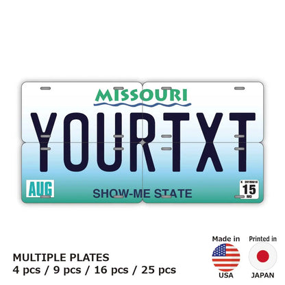 【マルチプレート】ミズーリ/オリジナルアメリカナンバープレート PL8HERO