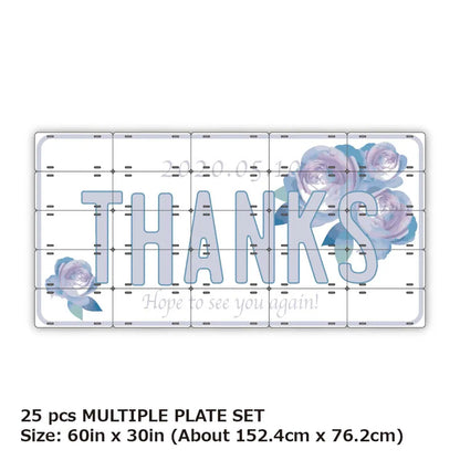 【マルチプレート】母の日・ローズ/オリジナルアメリカナンバープレート PL8HERO