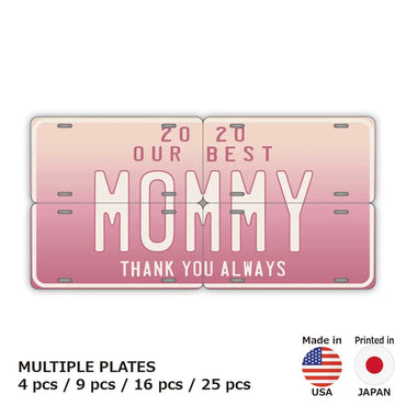 [Multi Plate] Mother's Day / Gradation / Original American License Plate