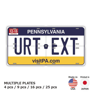 [Multi Plate] Pennsylvania / Original American License Plate