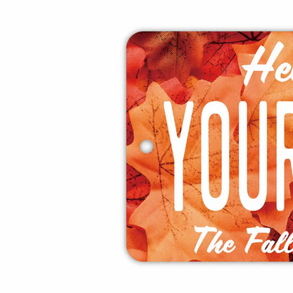 【ミラータグ】紅葉・レッド/オリジナルアメリカナンバープレート型エアフレッシュナー PL8HERO