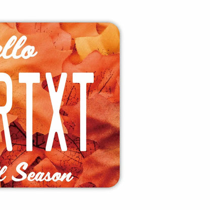 【ミラータグ】紅葉・レッド/オリジナルアメリカナンバープレート型エアフレッシュナー PL8HERO