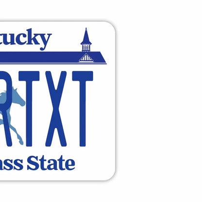 【ミラータグ】ケンタッキー/オリジナルアメリカナンバープレート型エアフレッシュナー PL8HERO