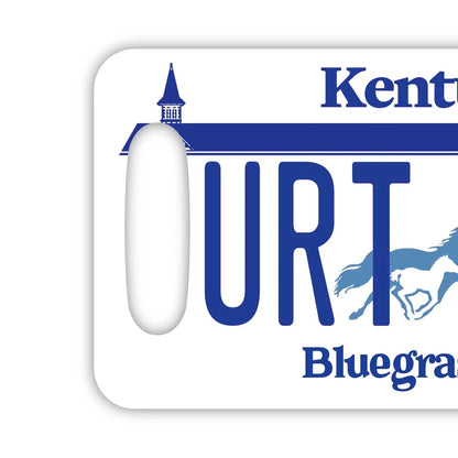 【ラゲッジタグ】ケンタッキー/オリジナルアメリカナンバープレート型・おしゃれ ・紛失防止タグ PL8HERO