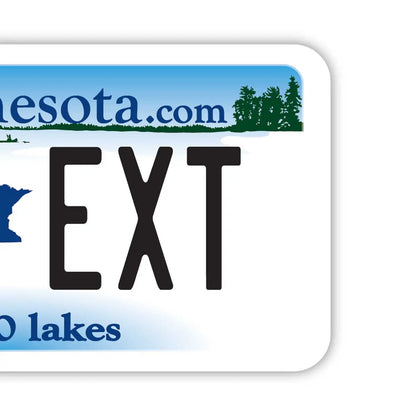 【ラゲッジタグ】ミネソタ/オリジナルアメリカナンバープレート型・おしゃれ ・紛失防止タグ PL8HERO