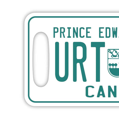 【ラゲッジタグ】プリンスエドワードアイランド/オリジナルカナダナンバープレート型・おしゃれ ・紛失防止タグ PL8HERO