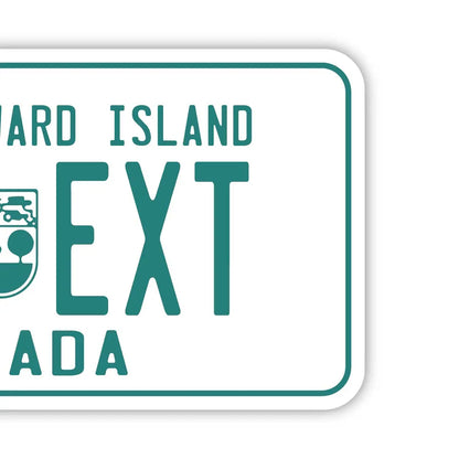 【ラゲッジタグ】プリンスエドワードアイランド/オリジナルカナダナンバープレート型・おしゃれ ・紛失防止タグ PL8HERO