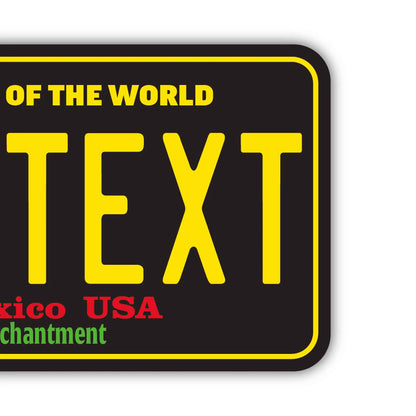 【ラゲッジタグ】ニューメキシコ・チリペッパー/オリジナルアメリカナンバープレート型・おしゃれ ・紛失防止タグ PL8HERO