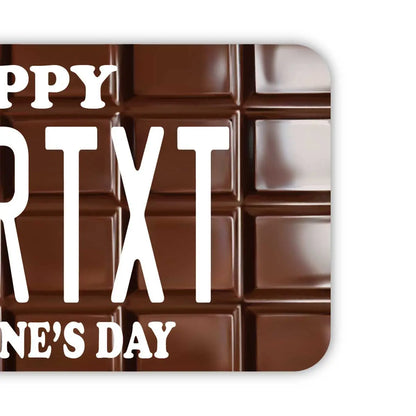 【ラゲッジタグ】チョコレートバー（バレンタイン）/オリジナルアメリカナンバープレート型・おしゃれ ・紛失防止タグ PL8HERO