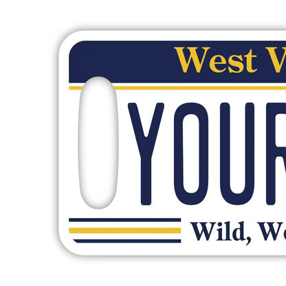 【ラゲッジタグ】ウエストバージニア/オリジナルアメリカナンバープレート型・おしゃれ ・紛失防止タグ PL8HERO