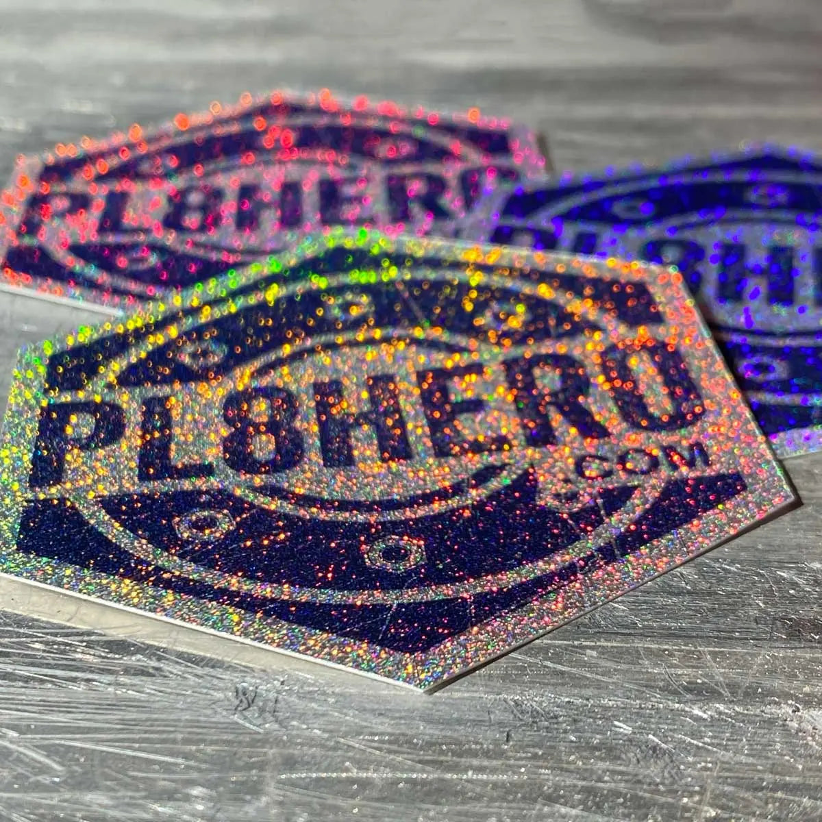 PL8HERO original, water resistant, weather resistant, lame sticker