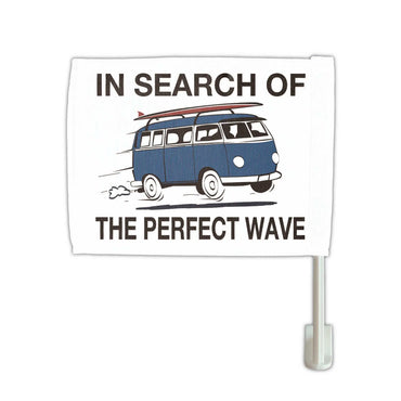 【カーフラッグ】SURF BUS/サーフィンバス/自動車用オリジナルフラッグ・旗